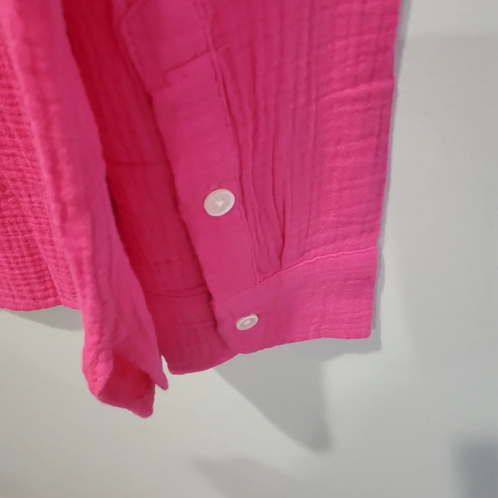 J. Crew Double-Gauze Button-up Shirt Size Medium NWT